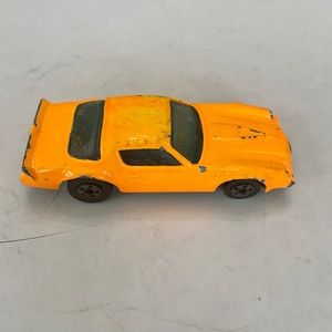 Vintage Hotwheels-Mattel Inc. 1982 orange sports car